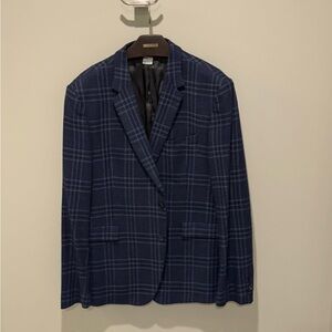 Paul Smith Blue Plaid Blazer